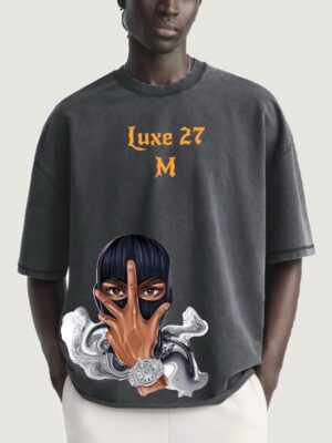 Luxe27mission cartoon eye mask Tees