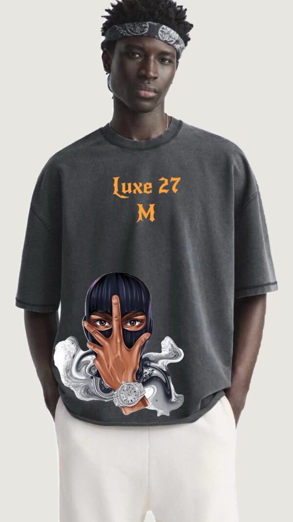 Luxe27mission cartoon eye mask Tees